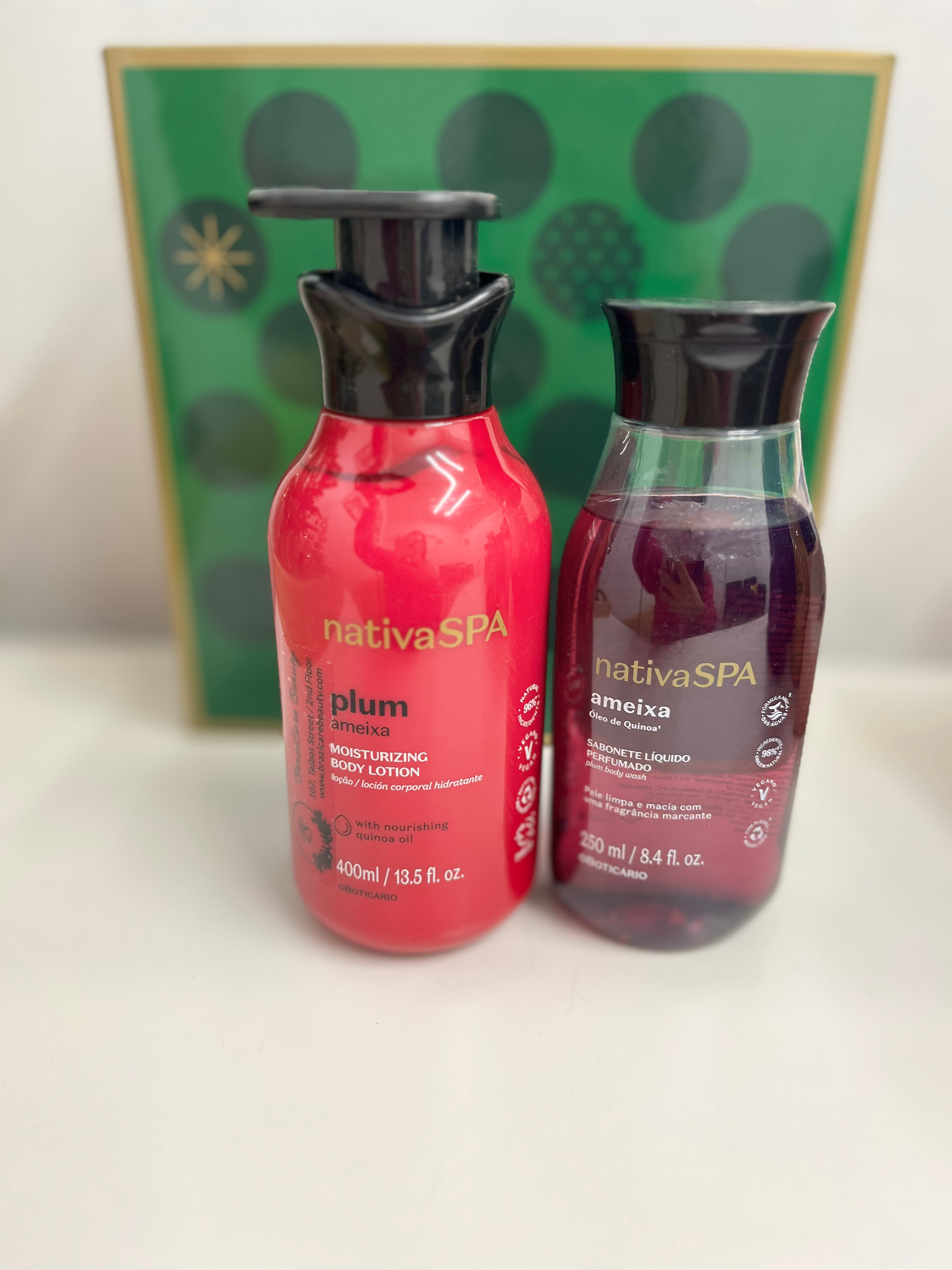 NATIVA SPA PLUM RELAXING BATH KIT