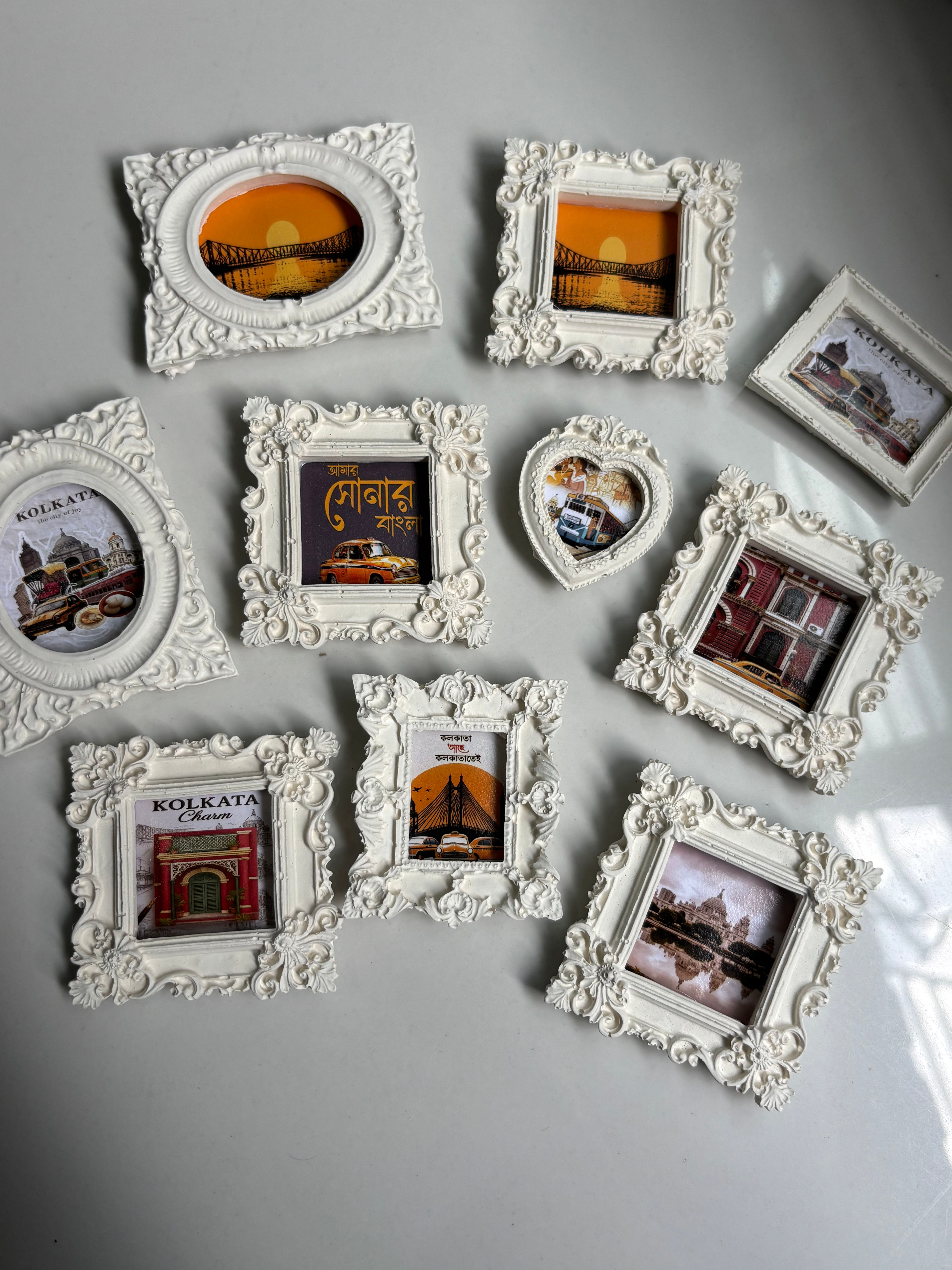 Vintage Square Frame Magnet