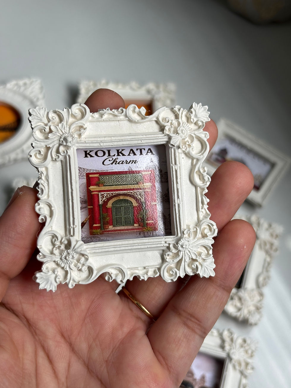 Thumbnail: Vintage Square Frame Magnet