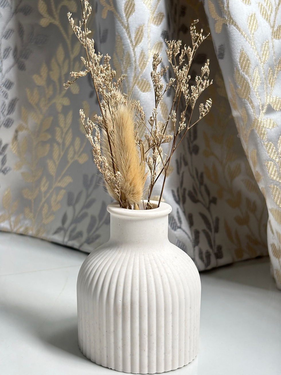 Sculpted Concrete Vase