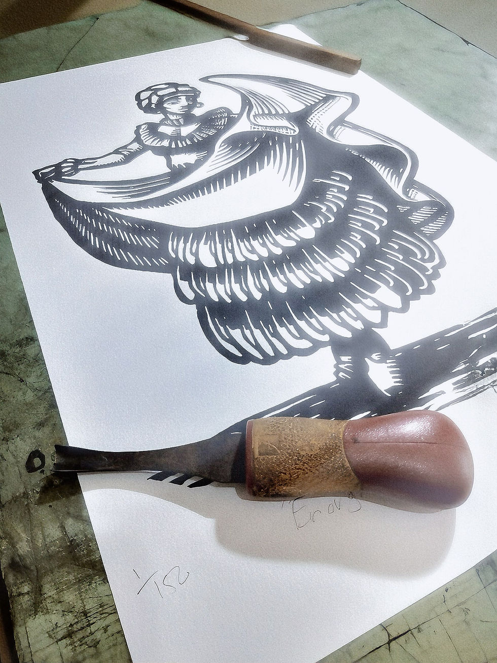 Thumbnail: Puerto Rican Bomba Dance Artwork