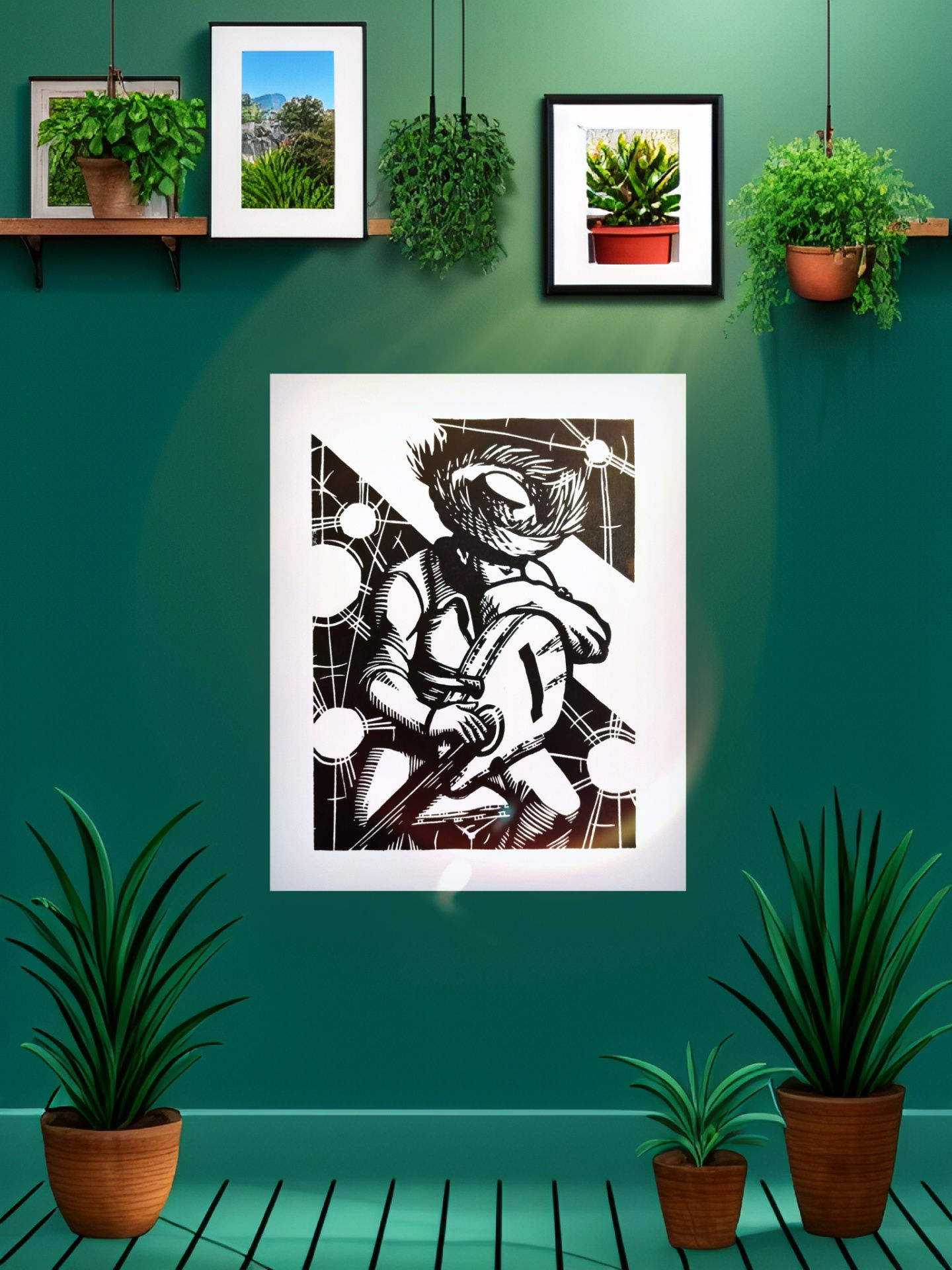 Puerto Rico Jibaro Boricua Wall Art, Boricua Soul Gift