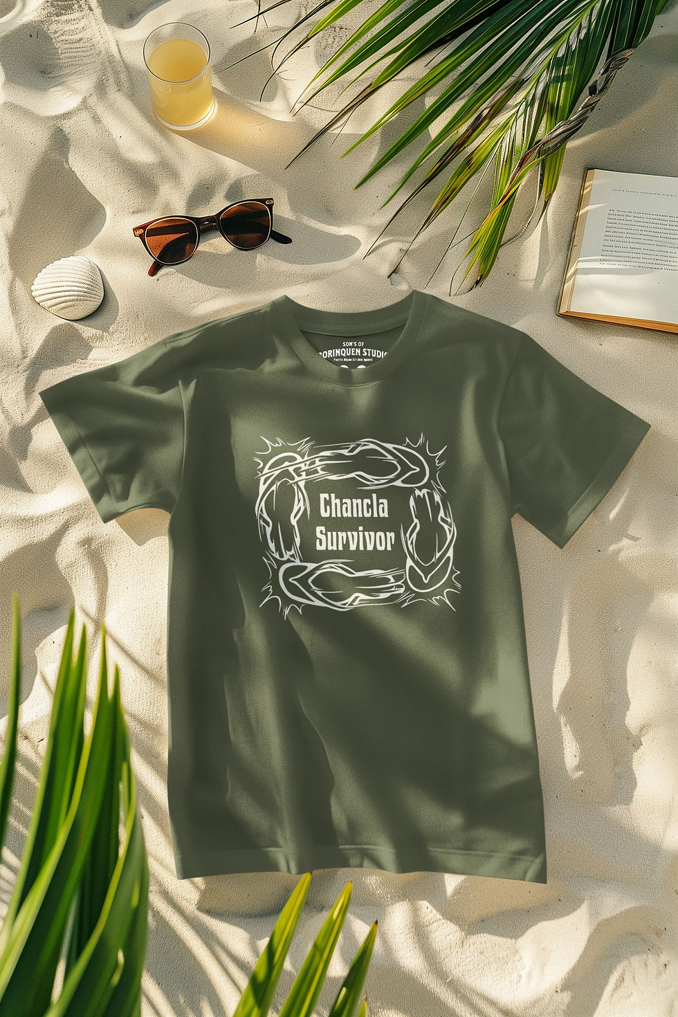 Thumbnail: Chancla Survivor Latina Tshirt