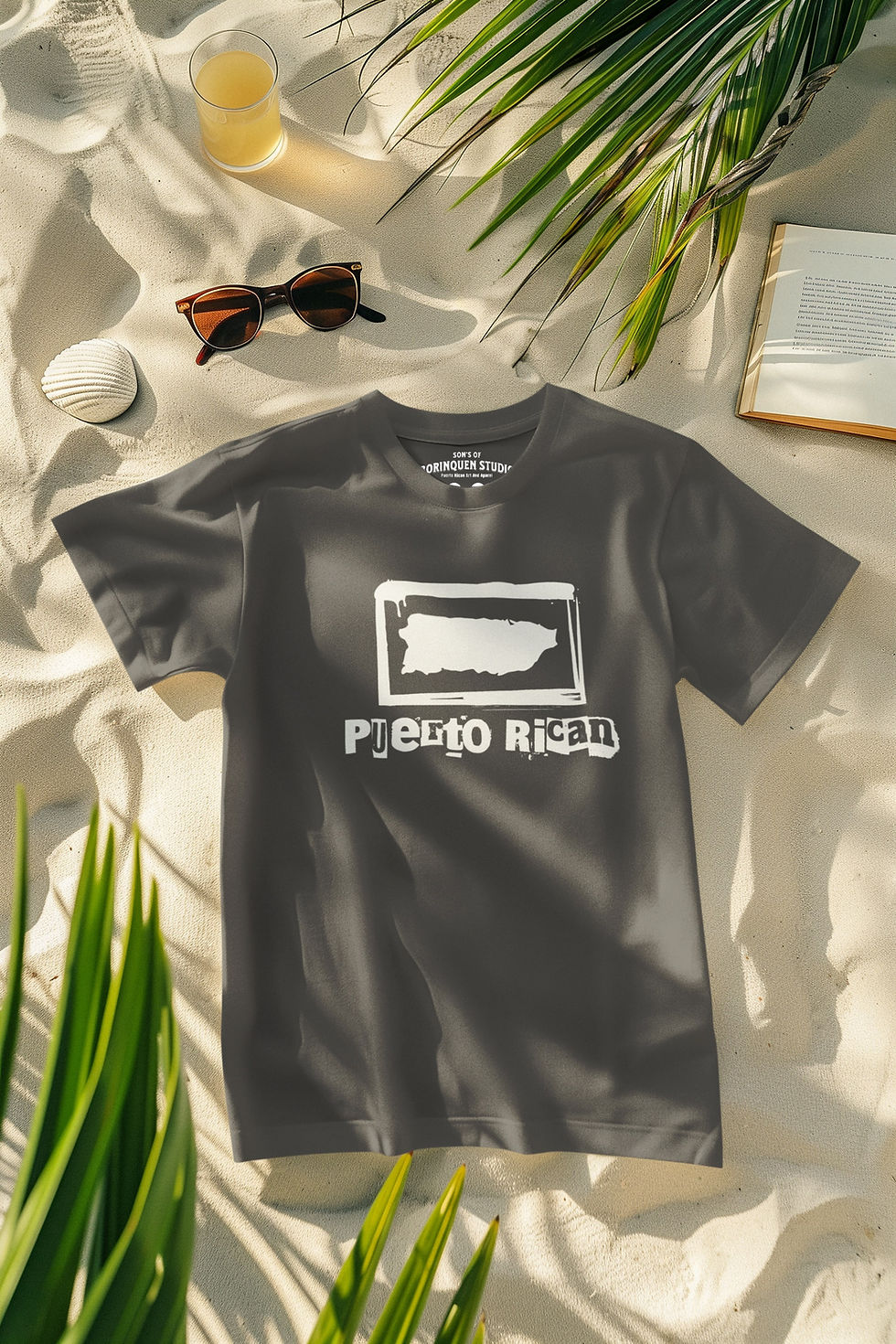 Thumbnail: PR, Puerto Rican Map Tshirt