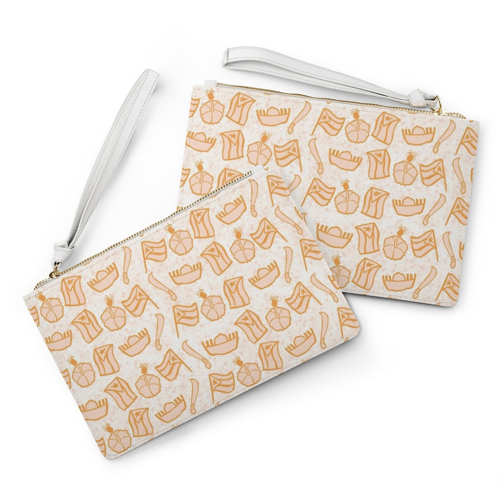 Thumbnail: Puerto Rican Jibarita Clutch Bag, Old San Juan Gift