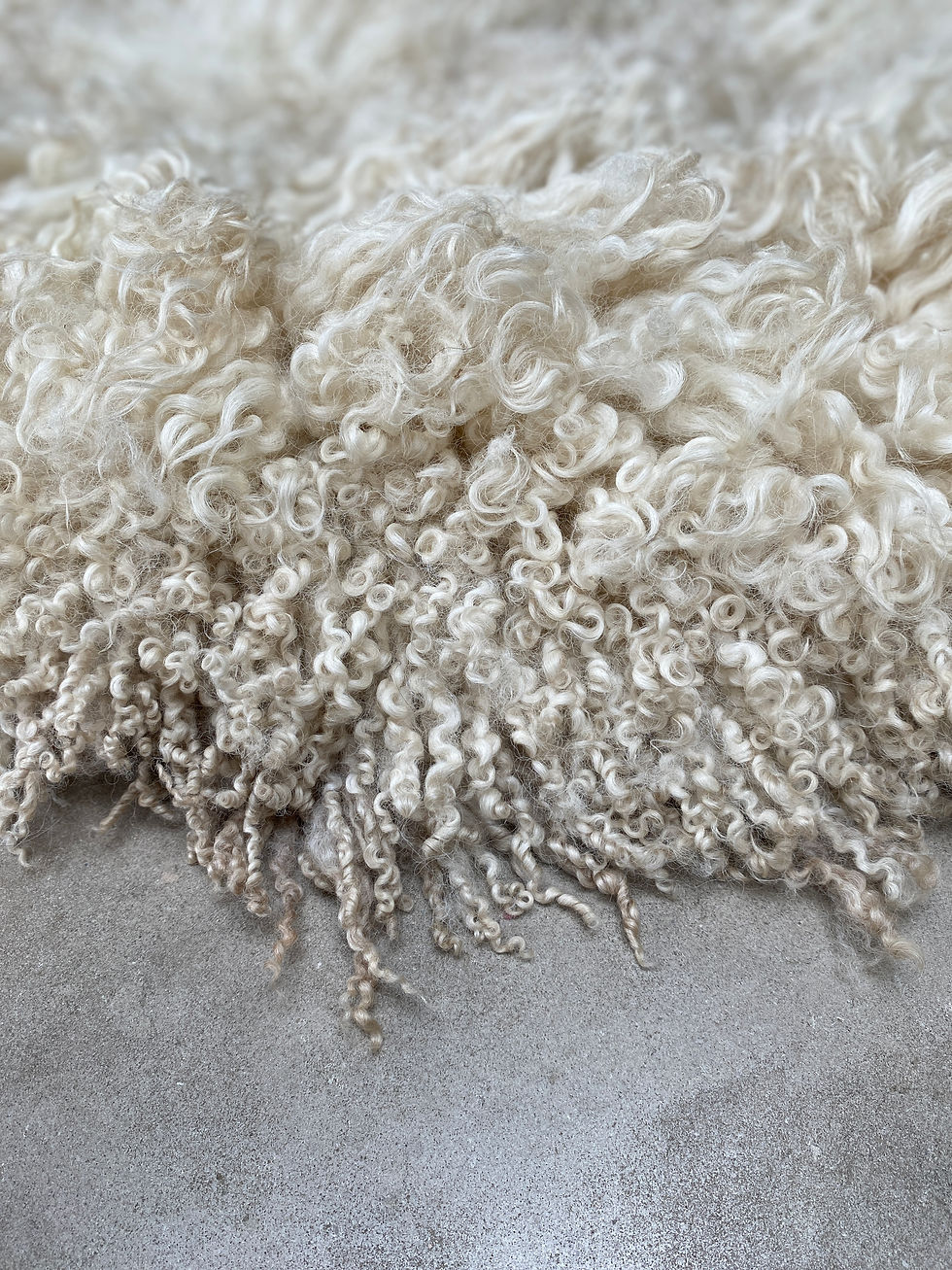 Thumbnail: Masham Sheep Fleece Rug