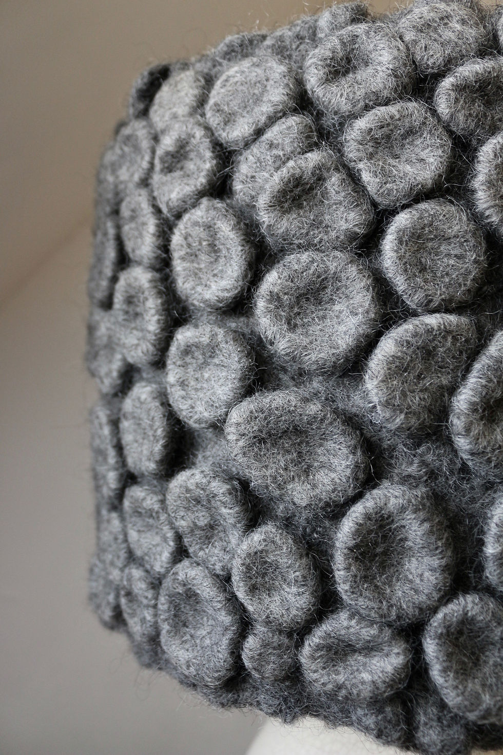 Thumbnail: Pebble Lampshade - Icelandic Wool