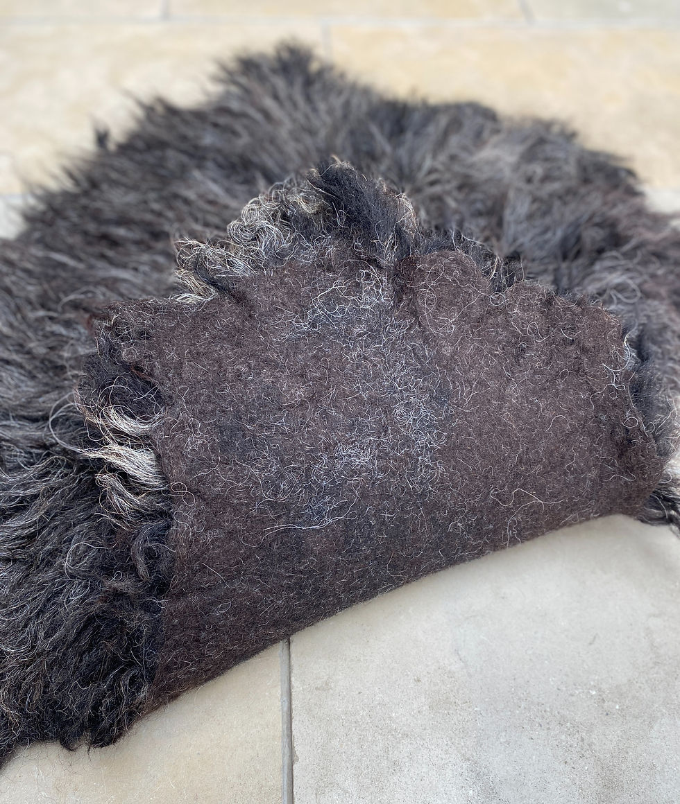 Thumbnail: Hebridean Felted Fleece Rug