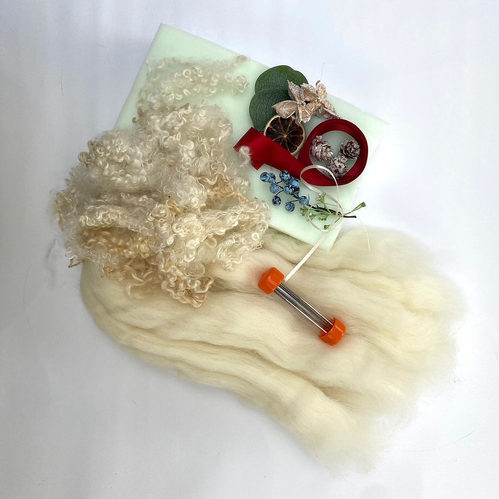 Thumbnail: Festive Felt Wreath Kit