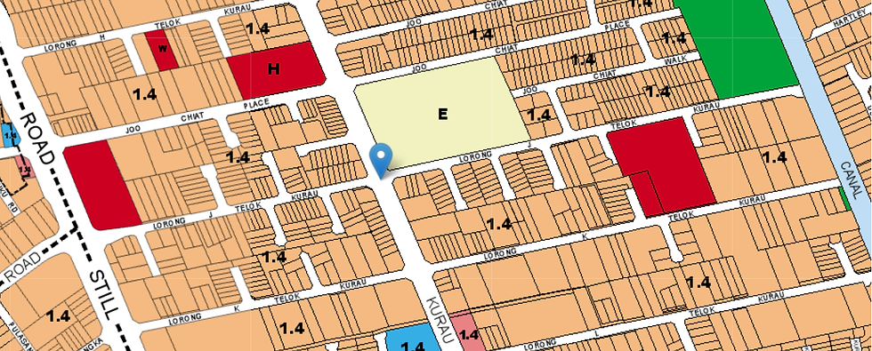 Lorong J Telok Kurau Master Plan