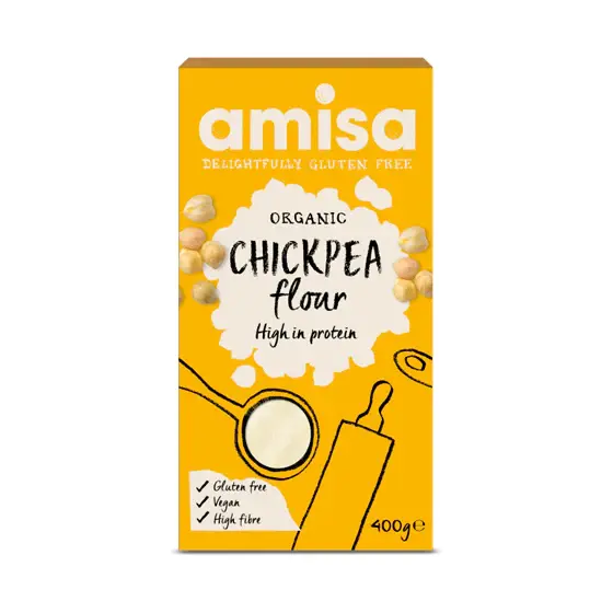 Amisa Organic Chickpea Flour, 400g