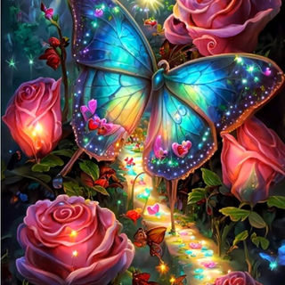 Butterfly 172-Roses And Butterfly.jpg