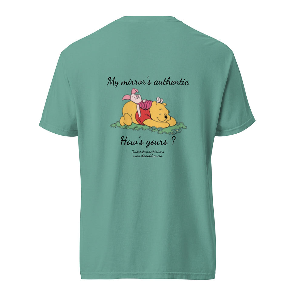 Thumbnail: 'Your mirror, My mirror. Unisex heavyweight t-shirt.
