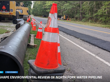 East End Beacon - Civics: How to Shape Environmental Review of North Fork Water Pipeline