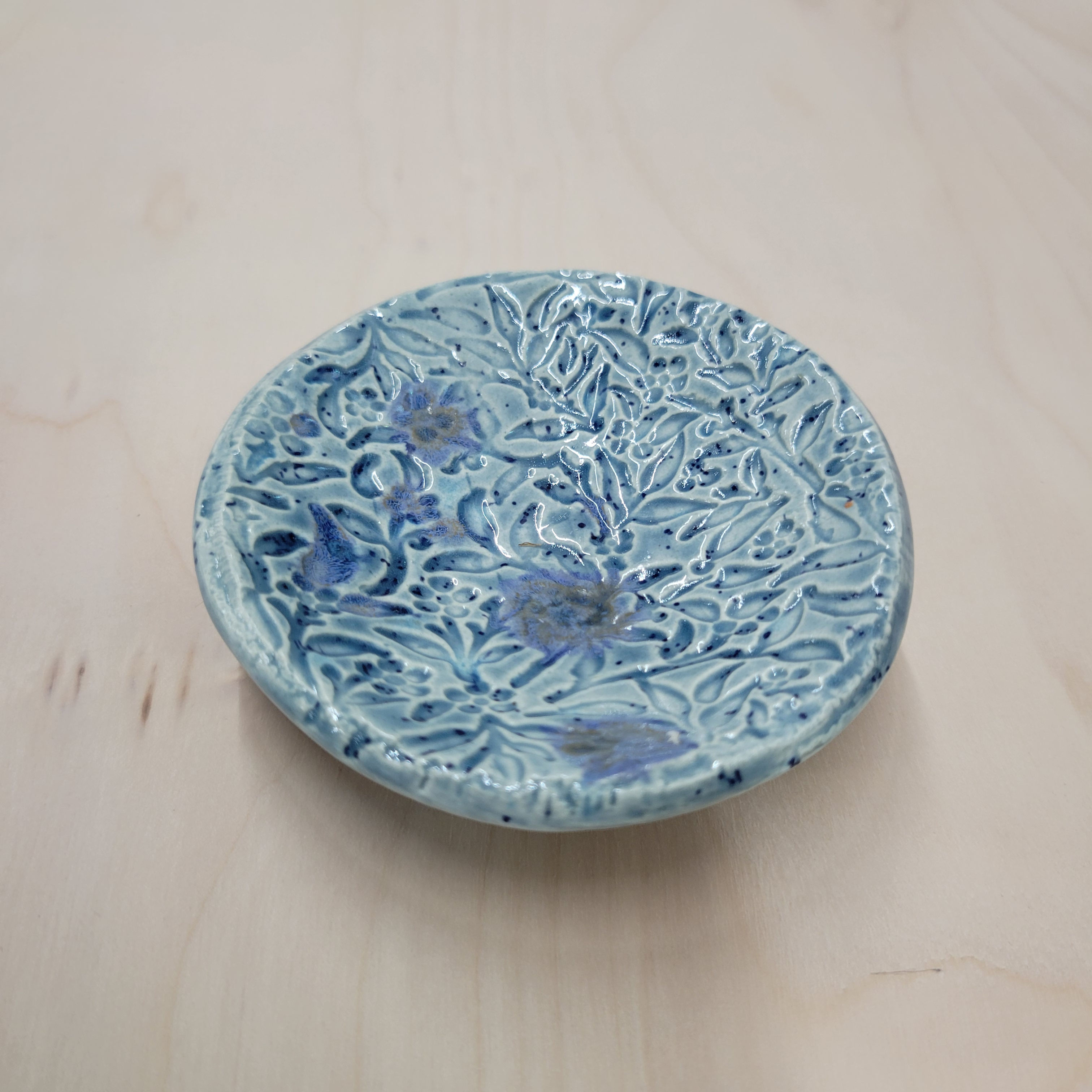 Trinket Dish Monsoon Floral