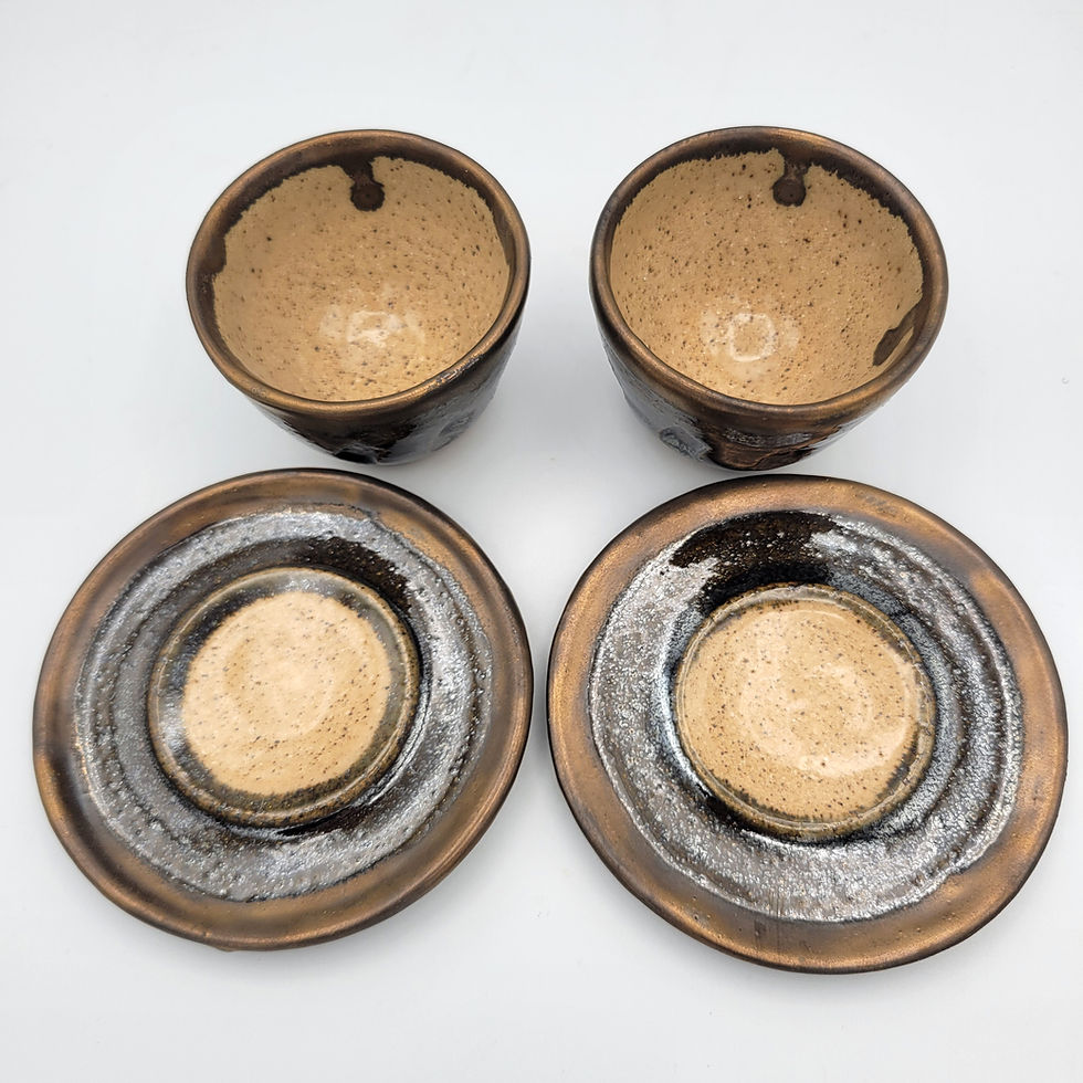 Thumbnail: Tea For Two Cups & Saucers