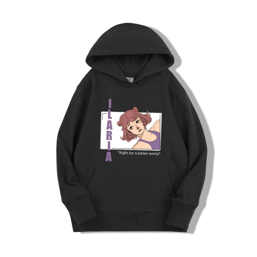 iLaria Purple Hoodie