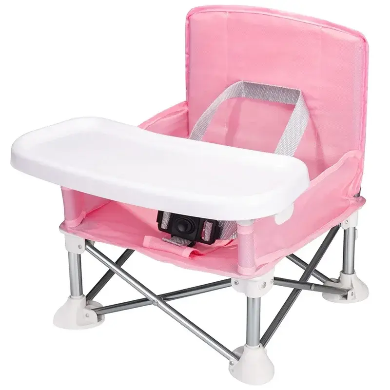 Miniature : Chaise d'appoint pliante portable pour bébé, chaise de salle à manger, chaise