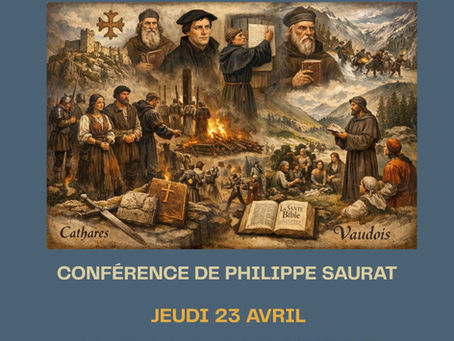 23 avril 2026 - Conférence de Philippe Saurat