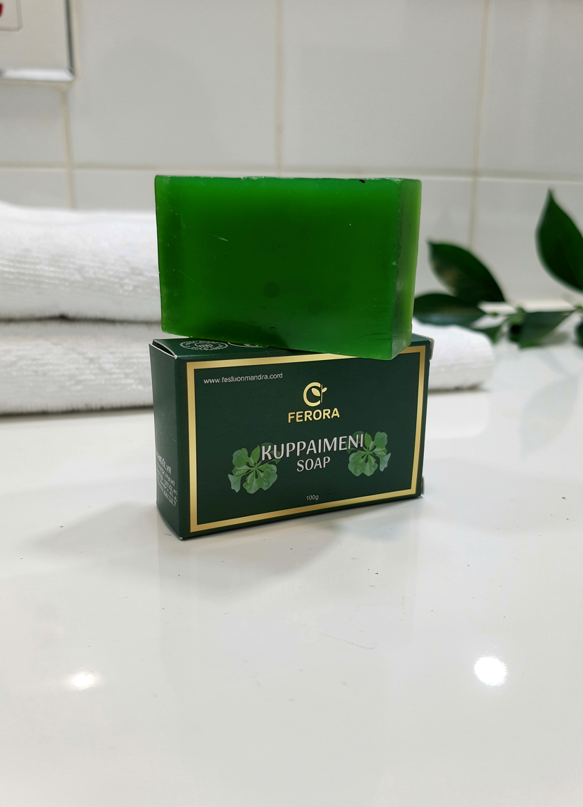 traditional herbal Kuppaimeni for gentle cleansing, skin nourishment, daily freshness, and healthy-looking skin for men and w