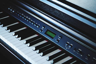 Digital Keyboard Closeup
