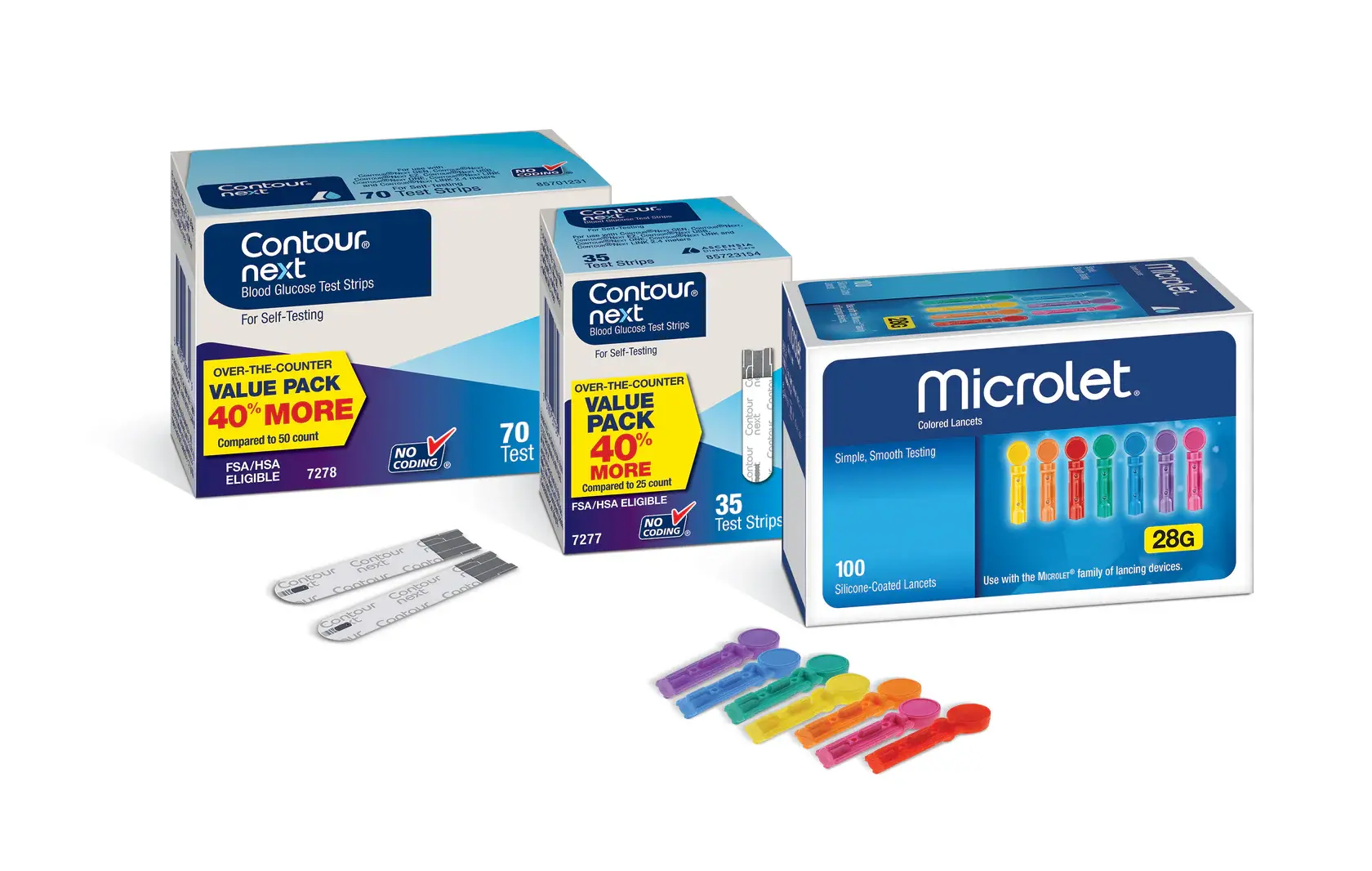 CONTOUR® Essentials Bundle with Lancets & Test Strips