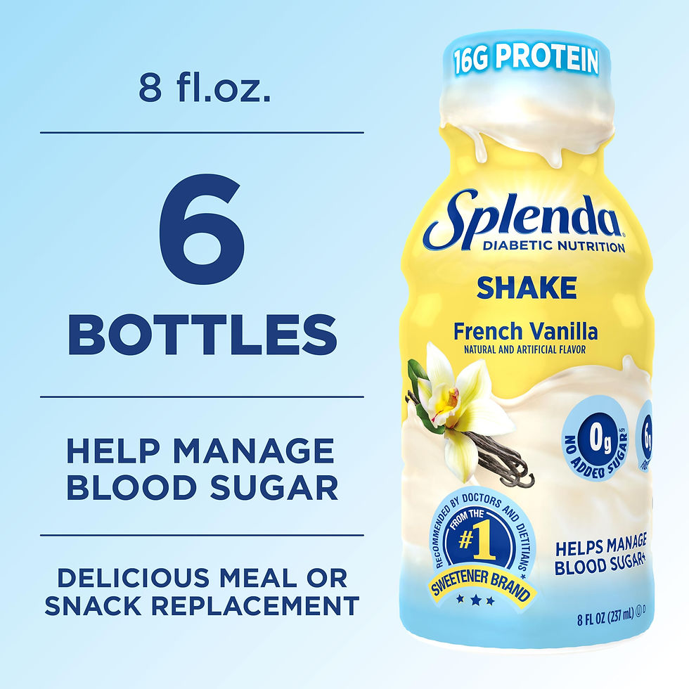 Thumbnail: SPLENDA Diabetes Care Shakes - French Vanilla, 6 Pack - 8oz