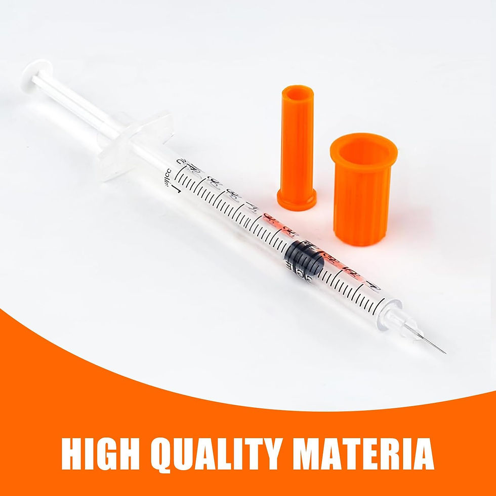 Thumbnail: Generic 1ML Syringe with 30G 1/2" (13mm) Needle Individually Wrapped