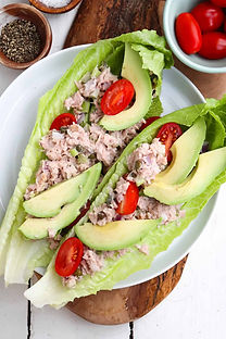 Zero-carb wraps packed with omega-3 tuna and heart-healthy avocado. Ready in 10 minutes flat.
