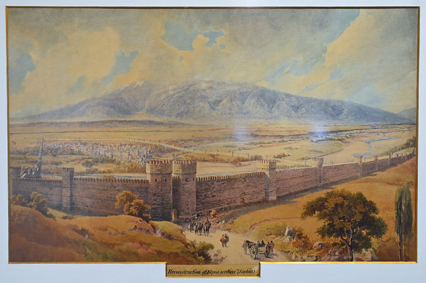 Watercolor Reconstruction of Ulpia Serdi