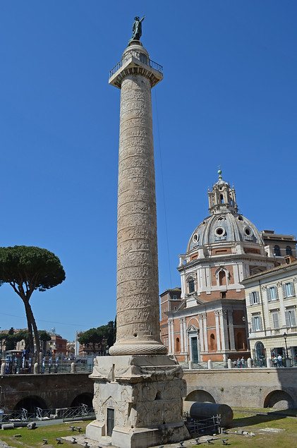 Column of Trajan and the Forum of Trajan