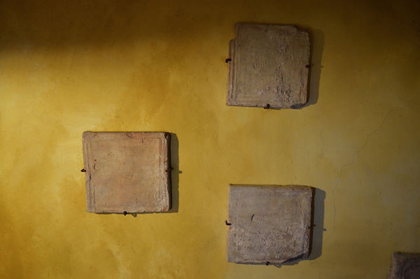 Brickstamps from ruins at Peykhane Stree