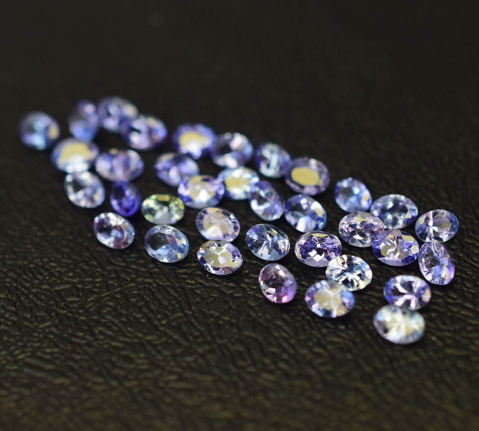 Thumbnail: Tanzanite (Ziosite) 6.655 cts
