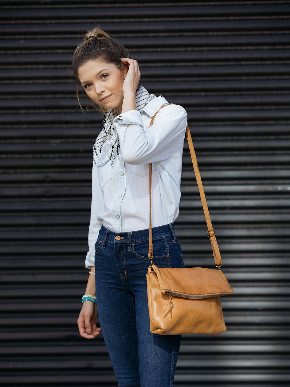 Thumbnail: Menbere Foldover Bag