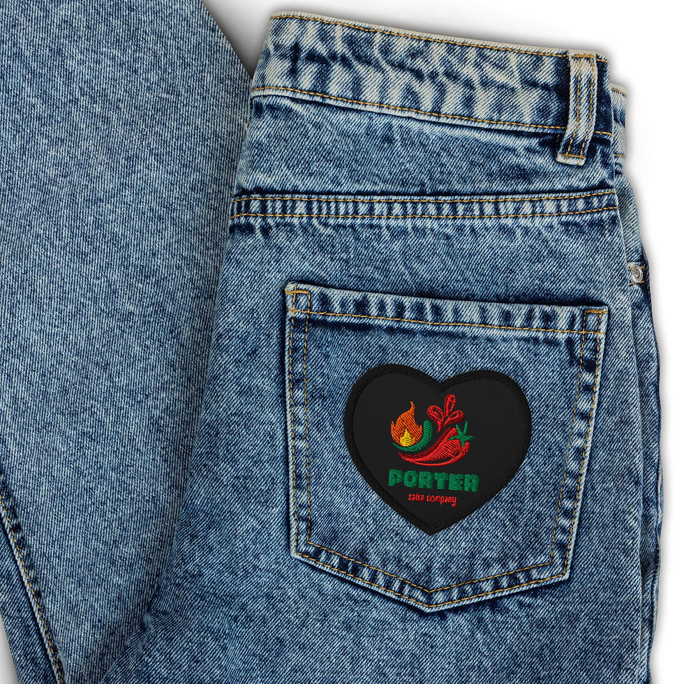 Thumbnail: Porter Salsa Company Embroidered patches