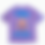 Thumbnail: "Barbell" Oversized Tee (Purple)