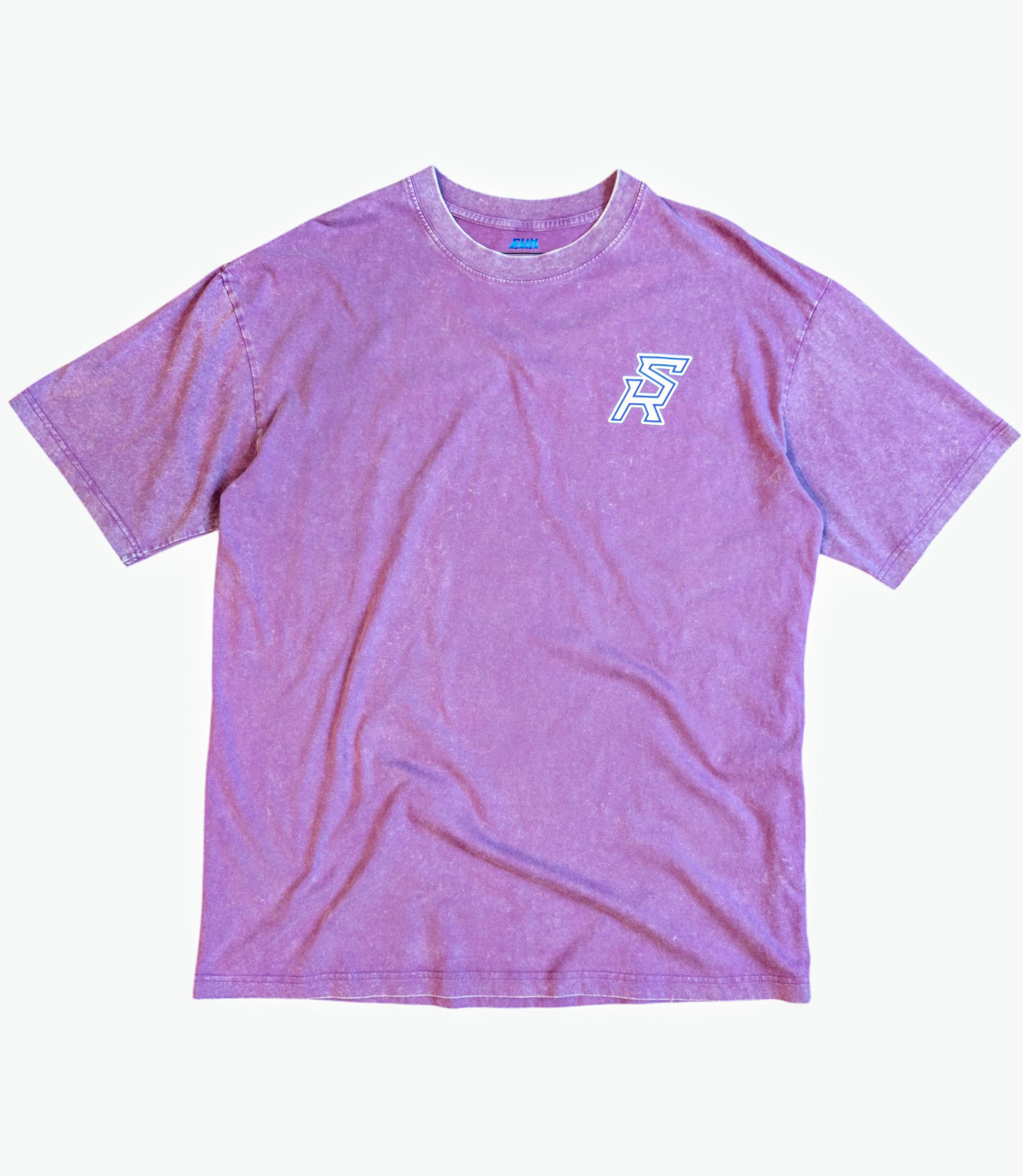 "Barbell" Oversized Tee (Purple)