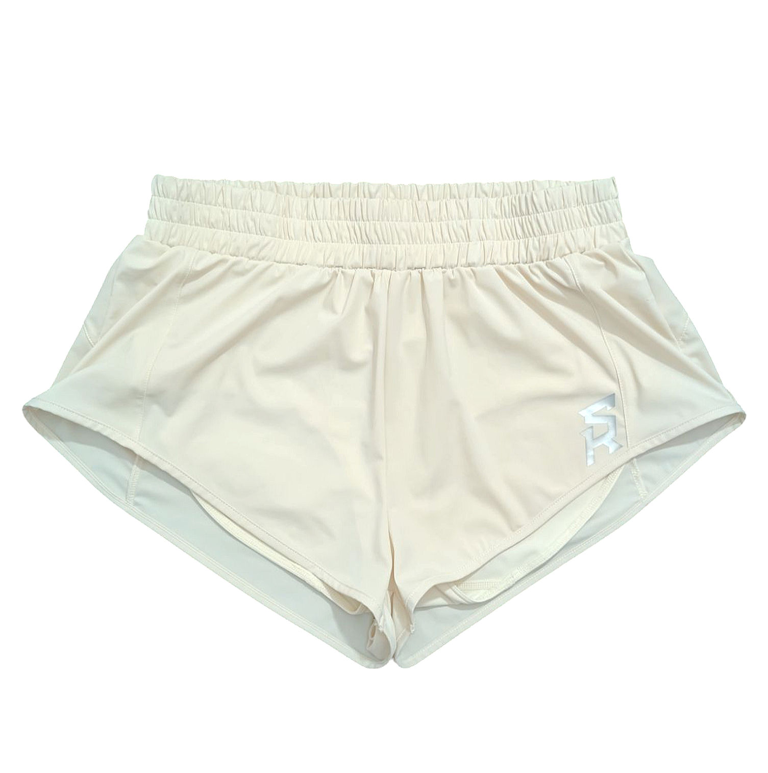 Women's Runner Shorts (Off White)