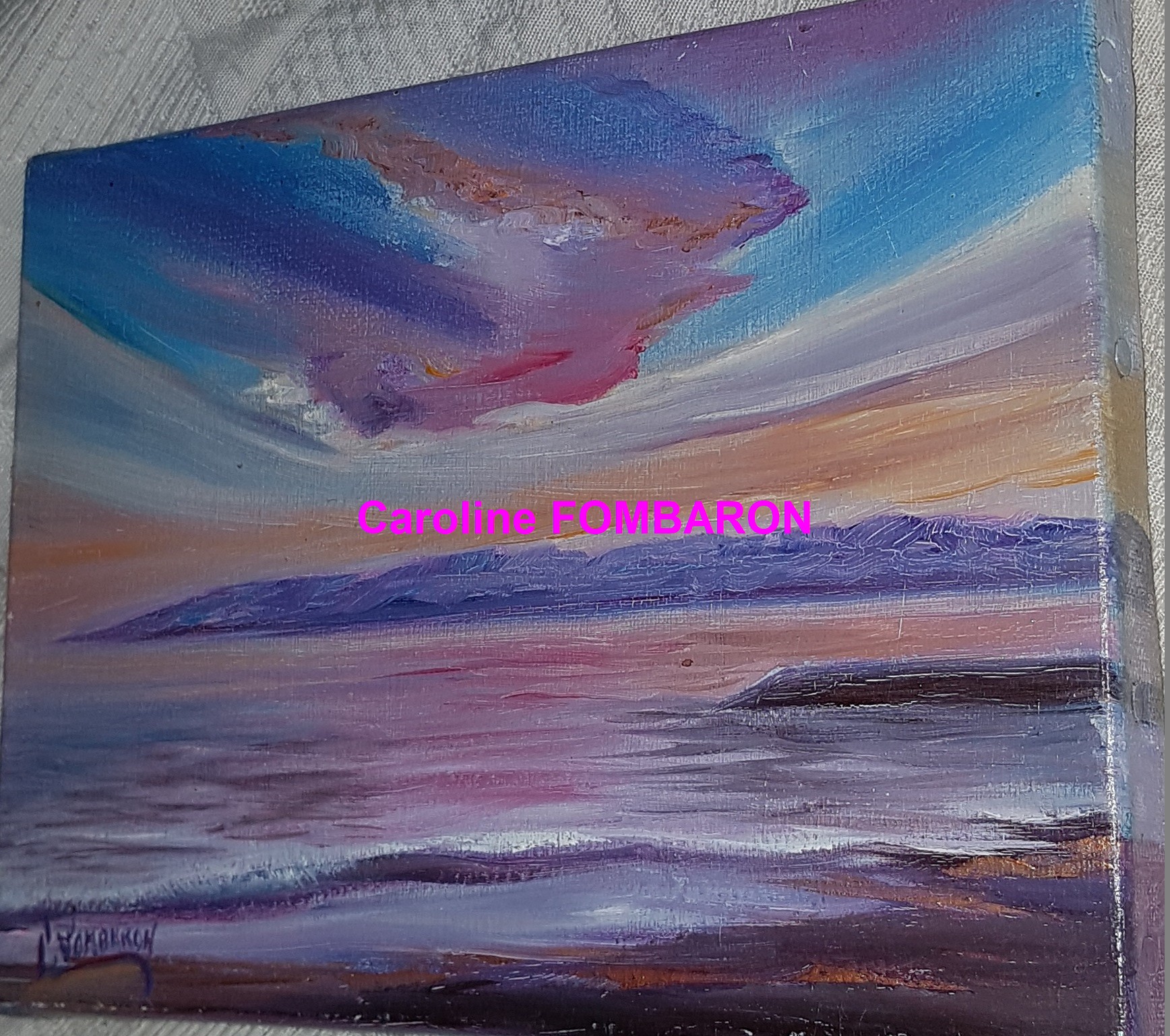 Coucher de soleil sur St Raphael 1F