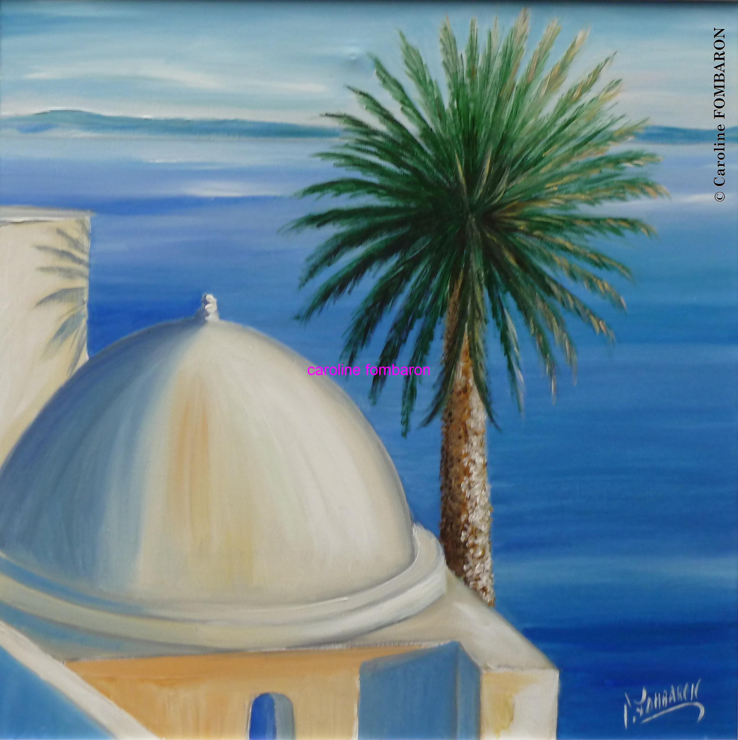 Le palmier bord de mer tunisie