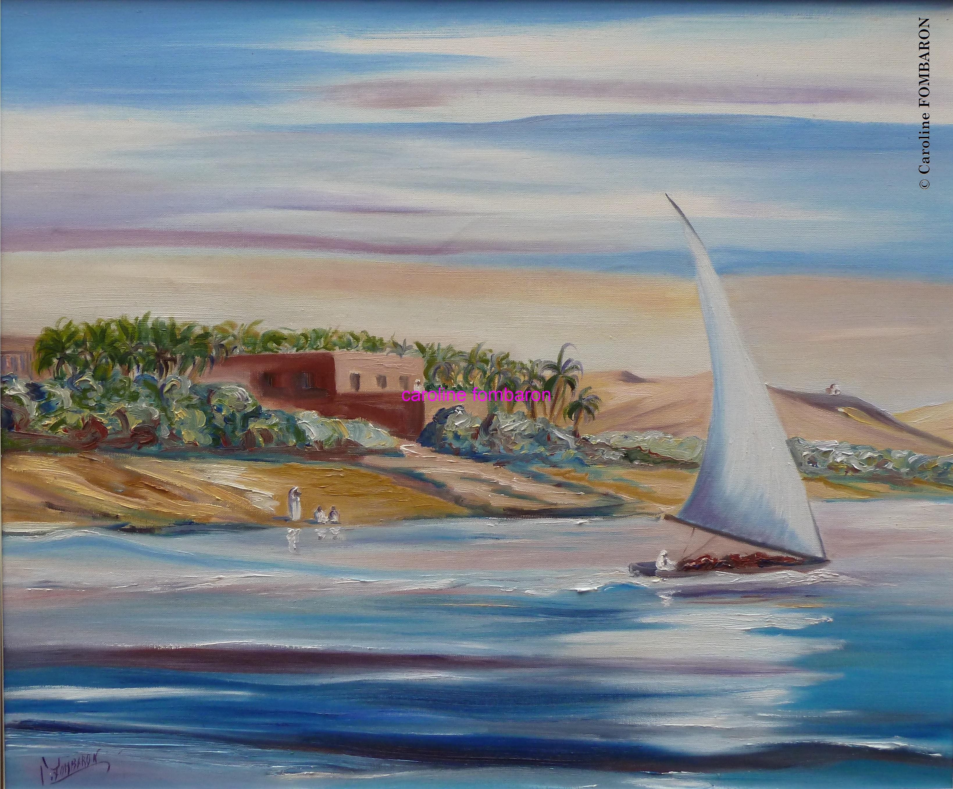 Bord du Nil Egypte
