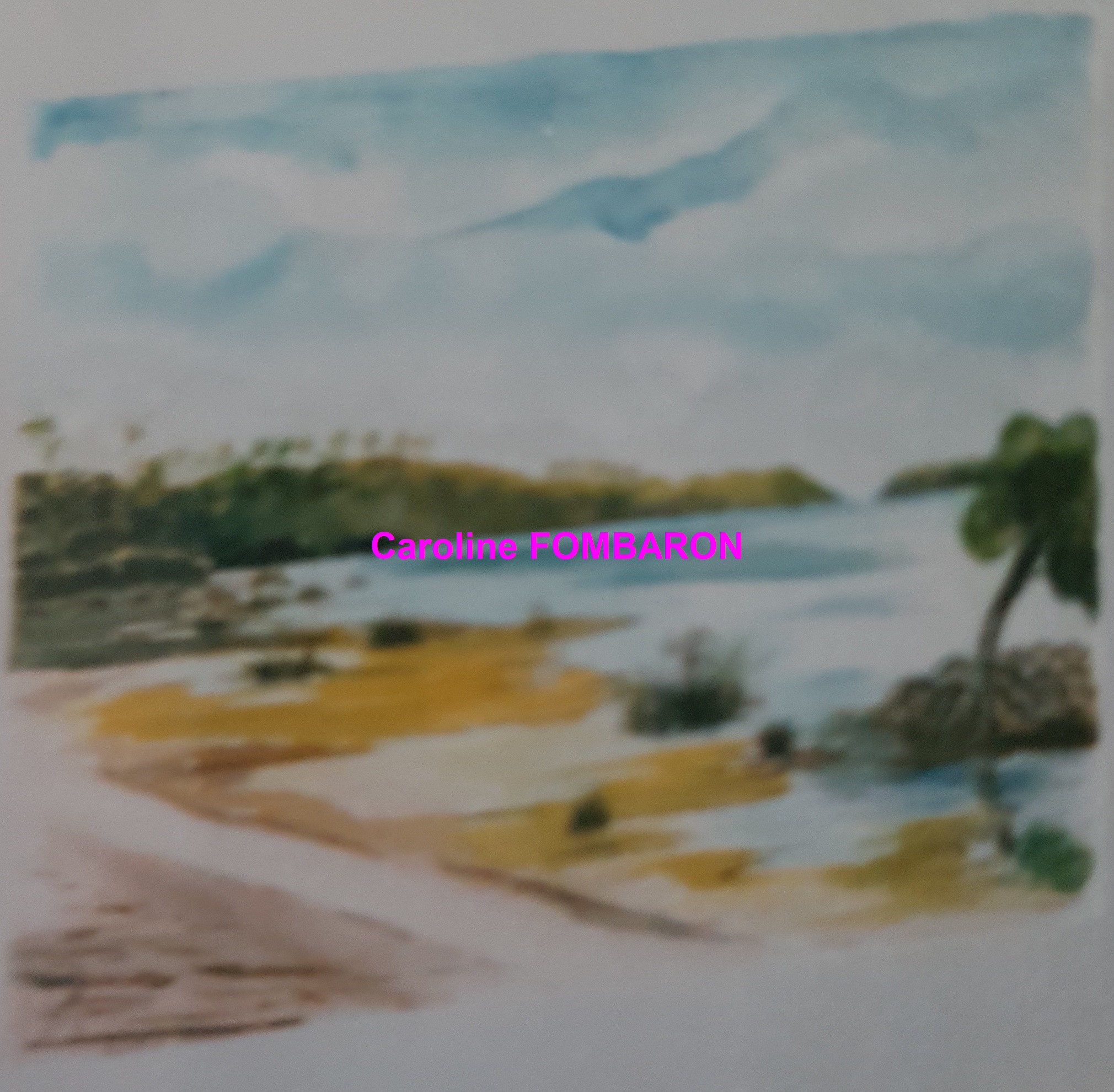 Martinique aquarelle