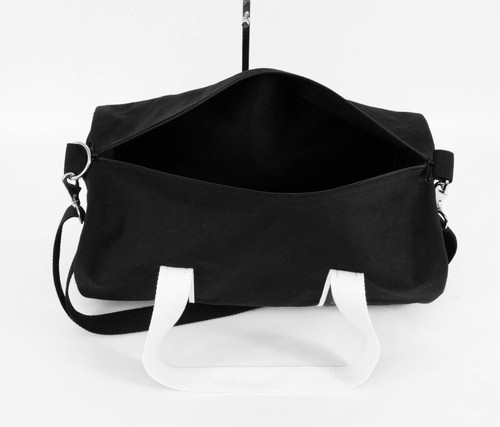 Black Canvas Banker Bag | LBU inc