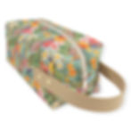 Thumbnail: Digital Printed Canvas- Dopp Kit with Leather Handles