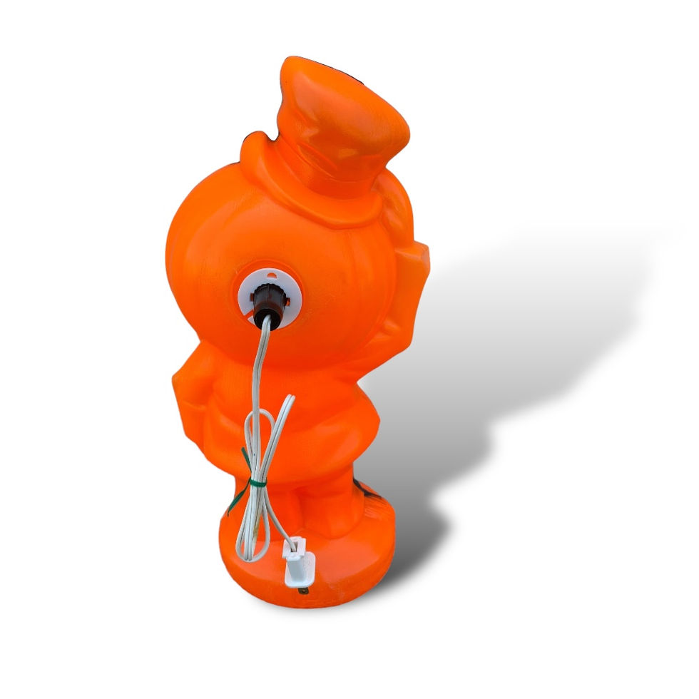 Back view of Empire 1969 Jack O’ Lantern Blow Mold