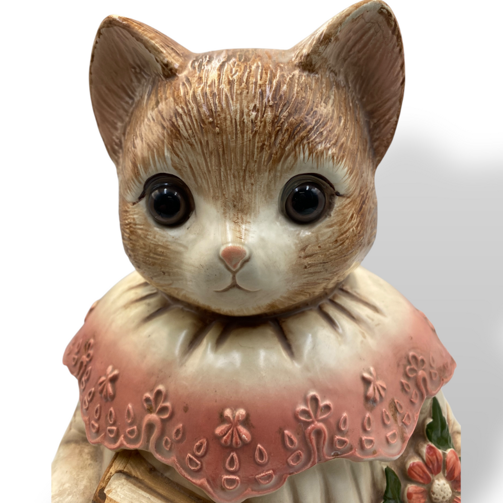 Emily vintage cat cookie jar