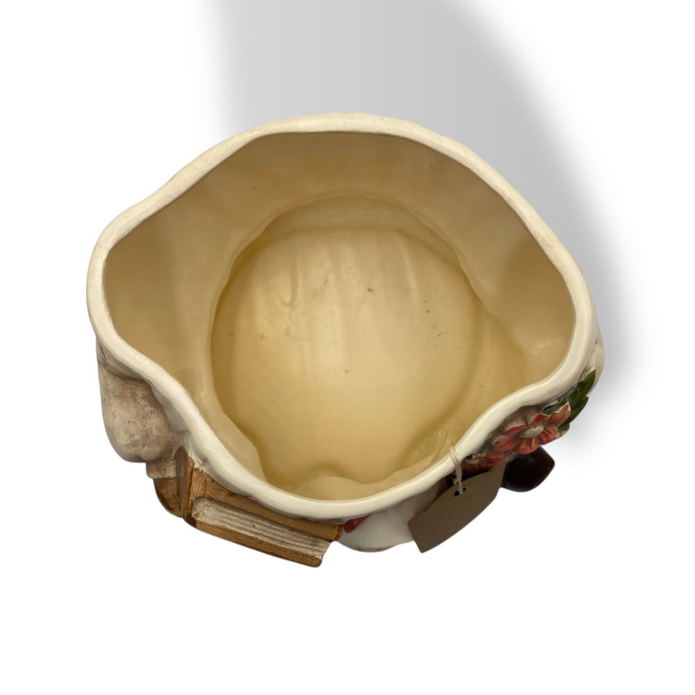 Inside view of Emily vintage cat cookie jar