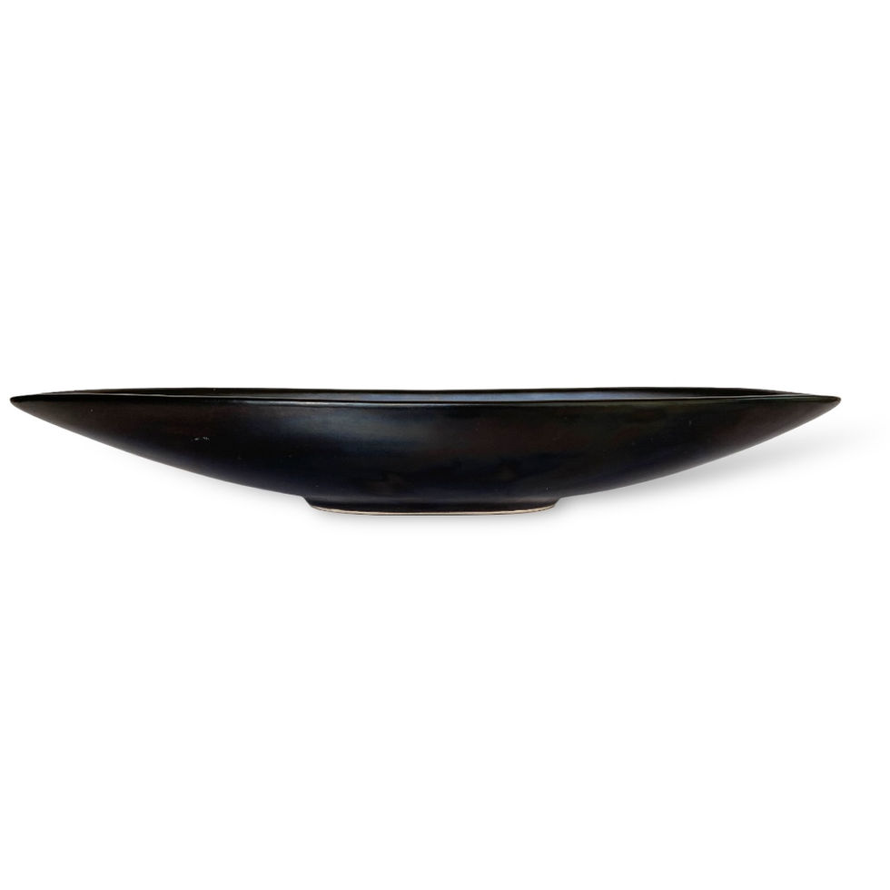 Maurice Of California Matte Black MCM Boat Bowl