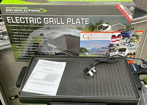 electric grill plate for campervan