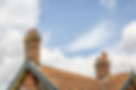 Blue skies and chimney pots